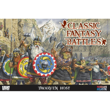 Grand Battle Scale | Classic Fantasy Battles | Dwarven Host | 10mm Plastic Unit