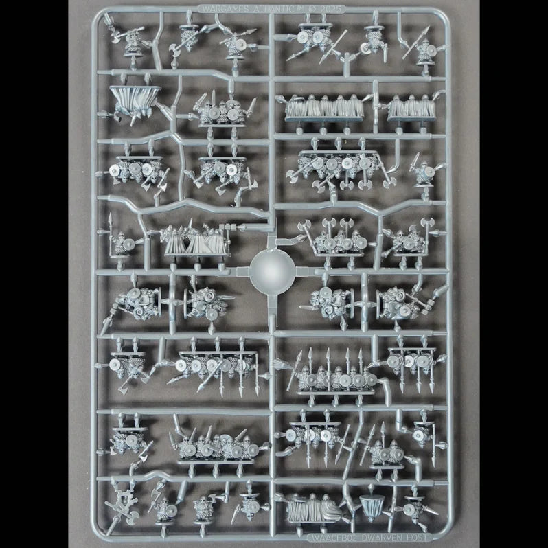 Grand Battle Scale | Classic Fantasy Battles | Dwarven Host | 10mm Plastic Unit