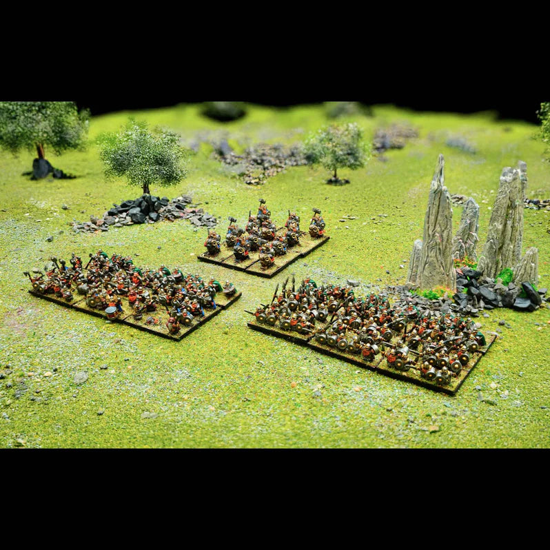 Grand Battle Scale | Classic Fantasy Battles | Dwarven Host | 10mm Plastic Unit