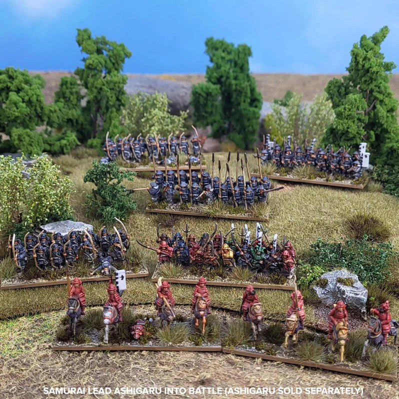 Wargames Atlantic | Grand Battle Scale | Samurai | 10mm One Sprue