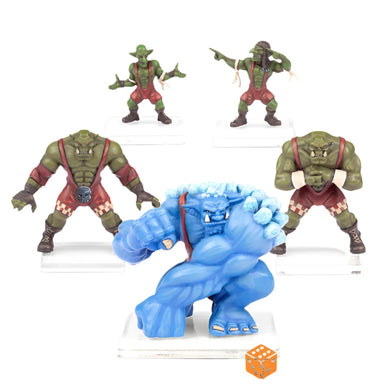 Rumbleslam | Team The Green Bruisers | 28mm Resin Small Box | TTCombat | Miniature Kingdoms