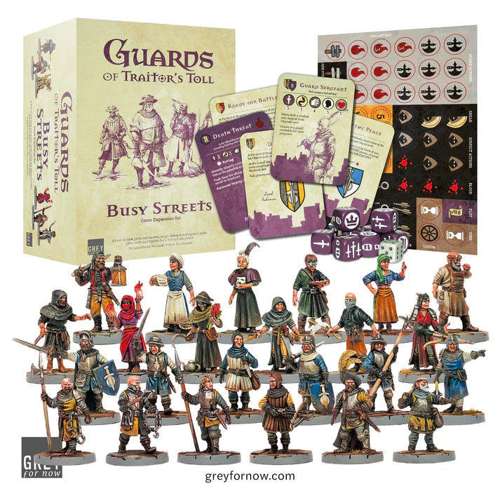 Guards of Traitors Toll | Busy Streets Expansion | Plastic Expansion Set