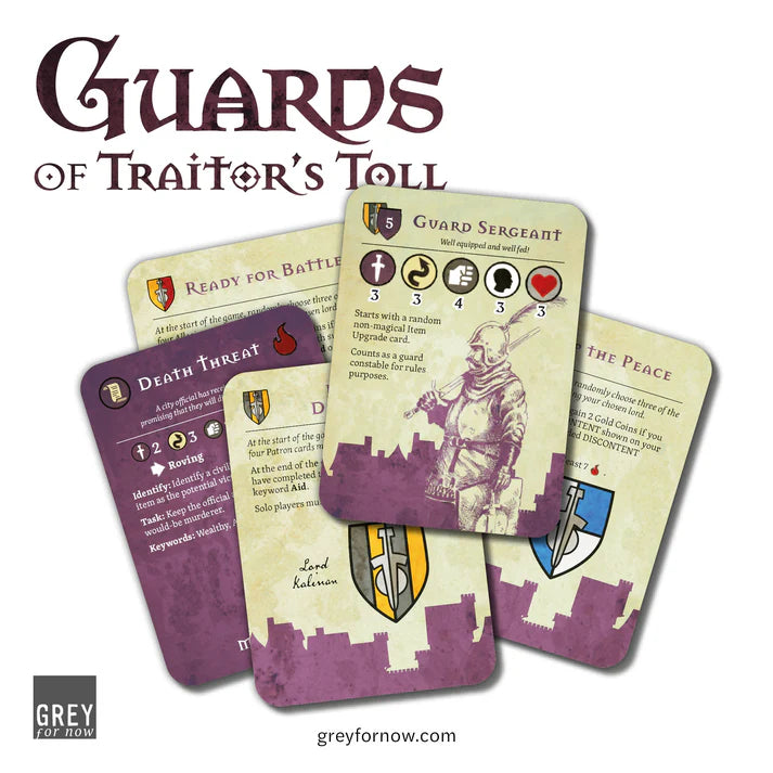 Guards of Traitors Toll | Busy Streets Expansion | Plastic Expansion Set