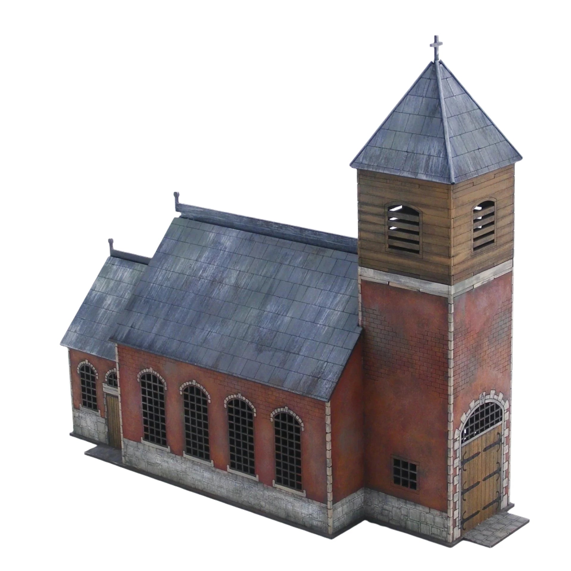 Sarissa Precision | Old Europe Waterloo 1815 Plancenoit Church H004 | MDF Terrain