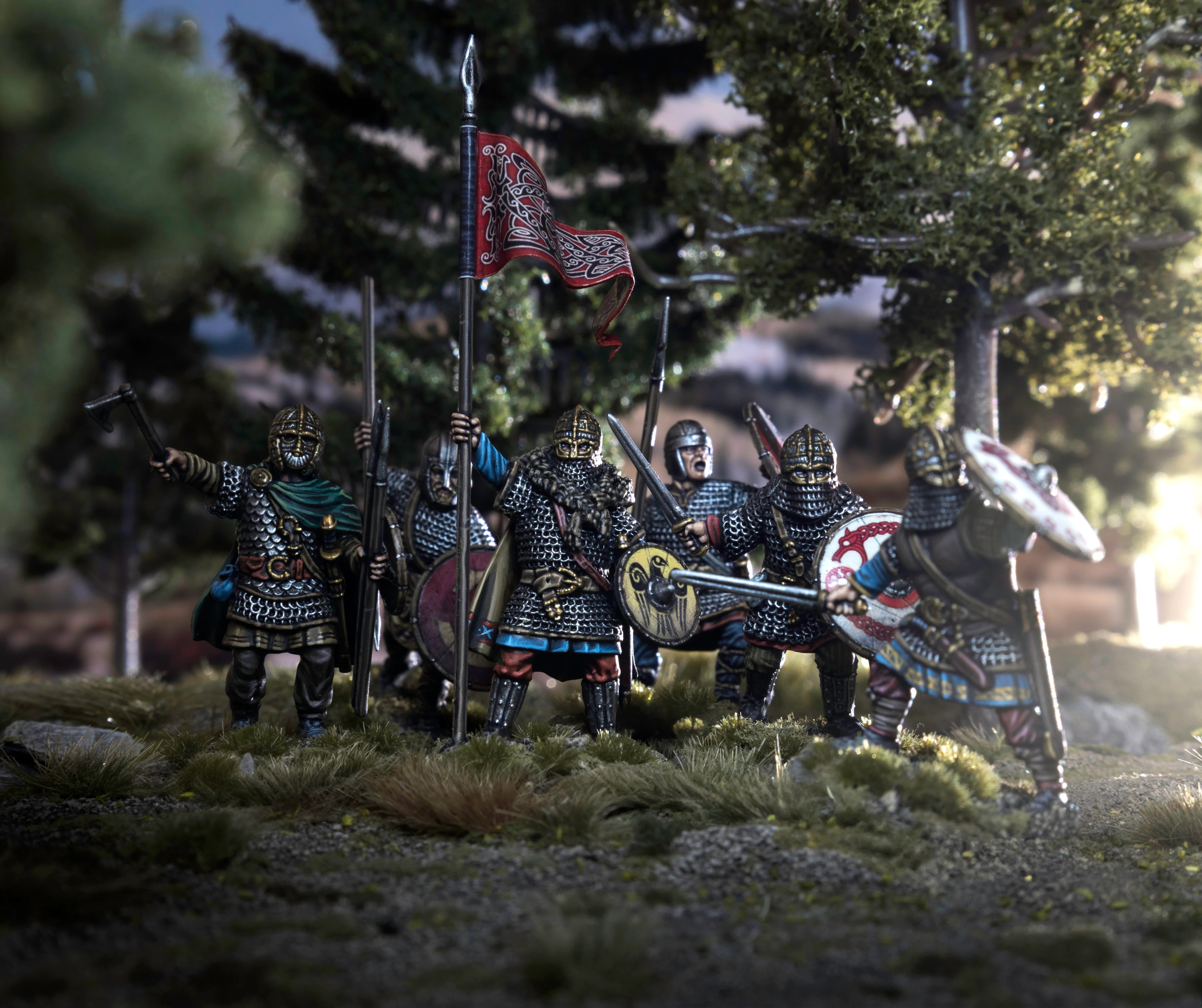 Pillage | Early Saxon Warband | 28mm Plastic Unit