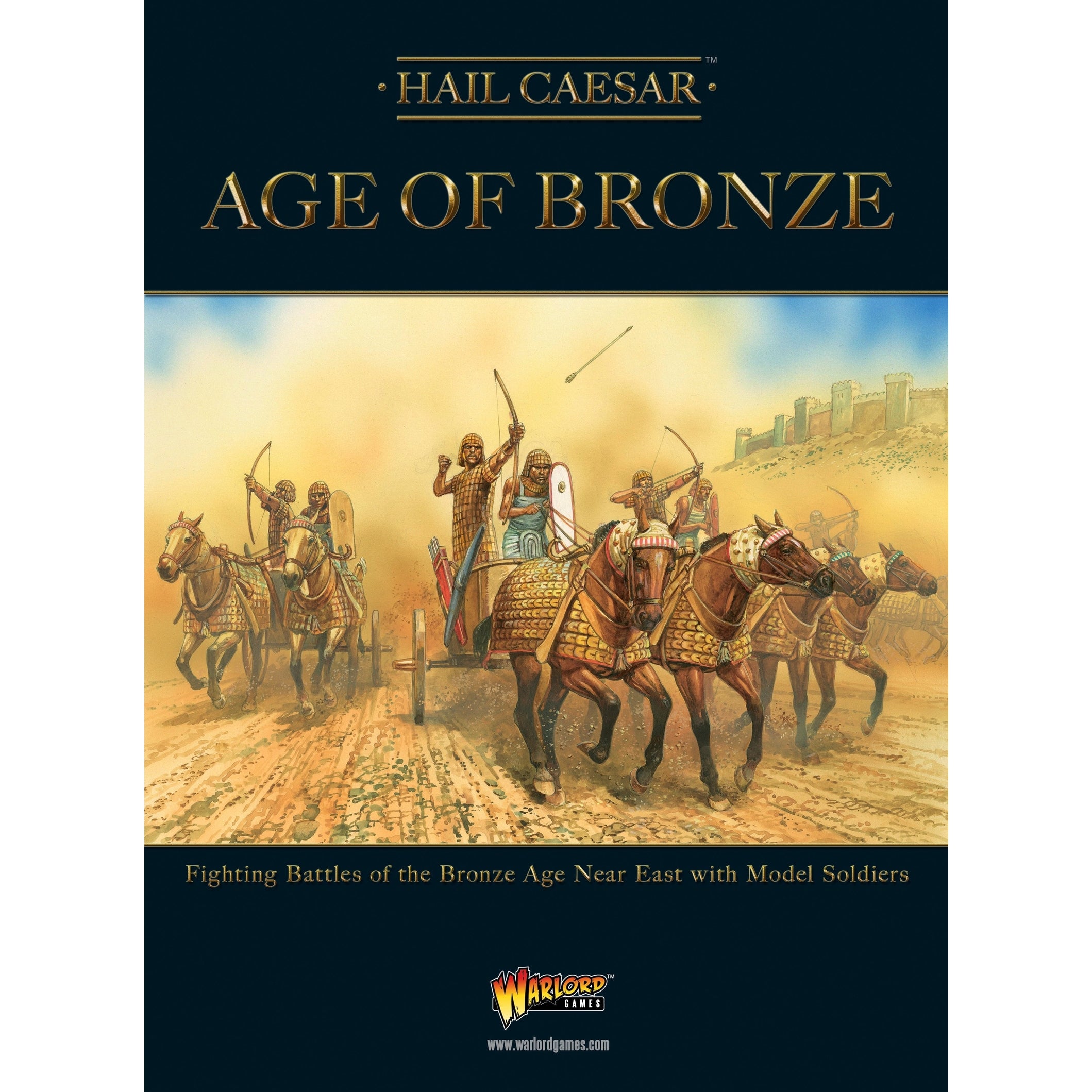 Hail Caesar | Age of Bronze | 28mm Softback Book Expansion | Warlord | Miniature Kingdoms