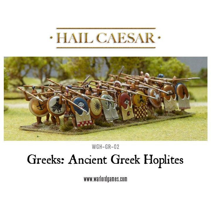 Hail Caesar | Early Greek Hoplites | 28mm Plastic Unit