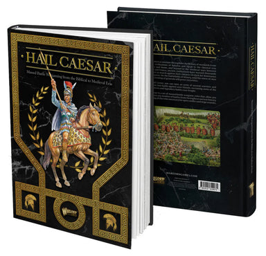 Hail Caesar | Hail Caesar Rulebook 2nd Ed | Hardback Rulebook for 28mm | Warlord | Miniature Kingdoms