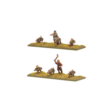 Hail Caesar Epic | Roman | Incendiary Swine | 13.5mm Resin Blister Pack