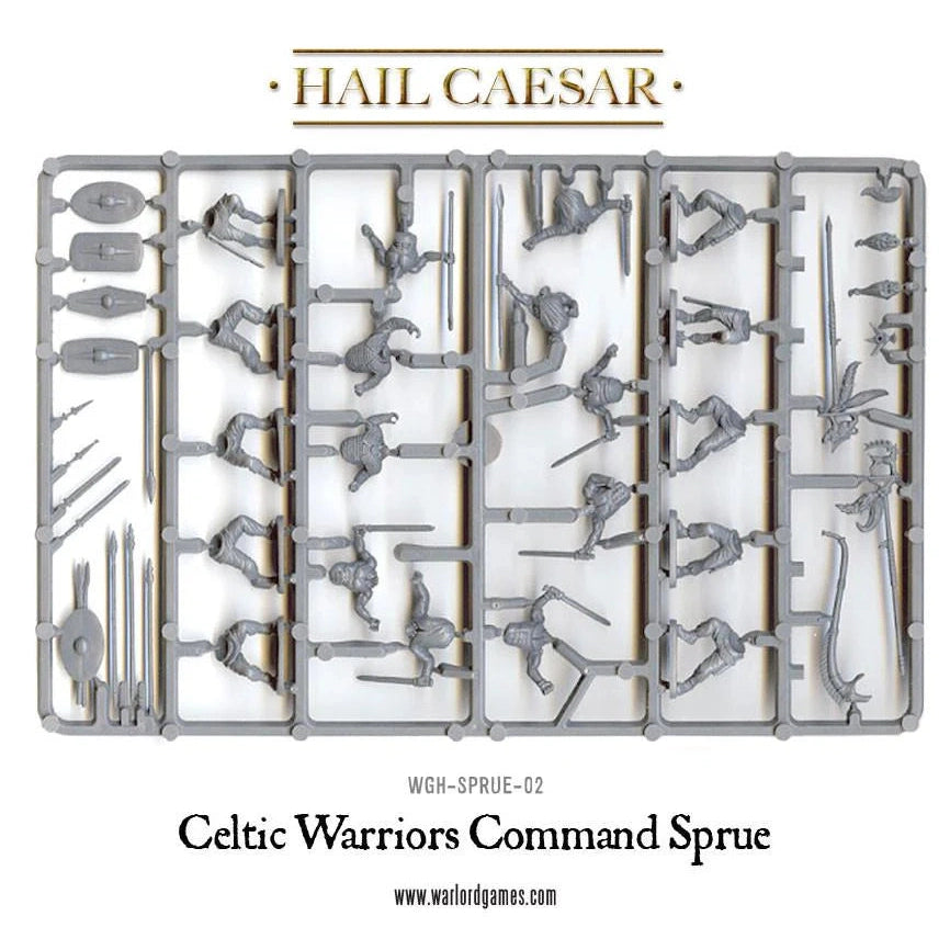 Hail Caesar | Gallic Celts Warriors | 28mm Plastic Unit