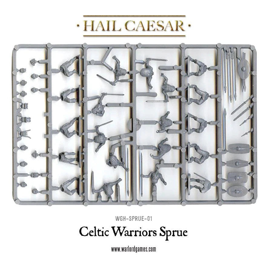 Hail Caesar | Gallic Celts Warriors | 28mm Plastic Unit
