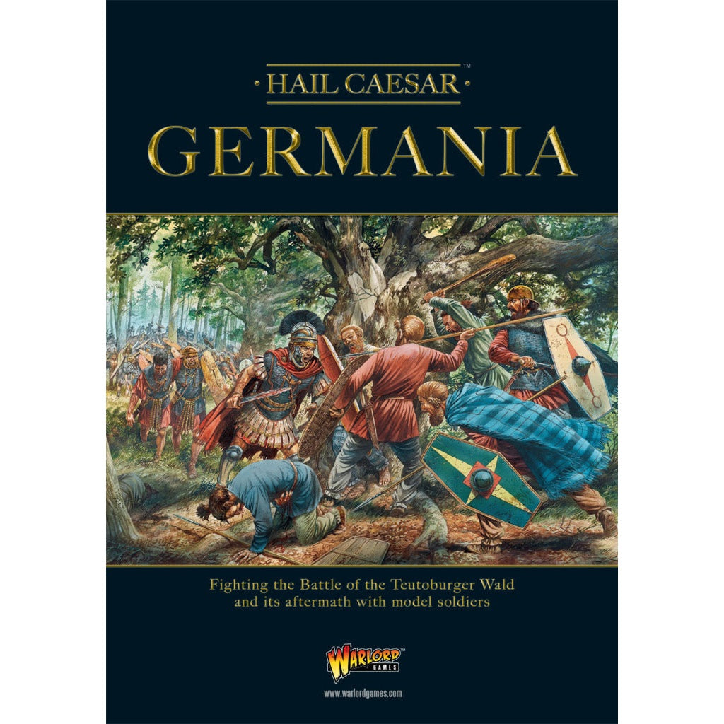 Hail Caesar | Germania | 28mm Softback Book Expansion | Warlord | Miniature Kingdoms