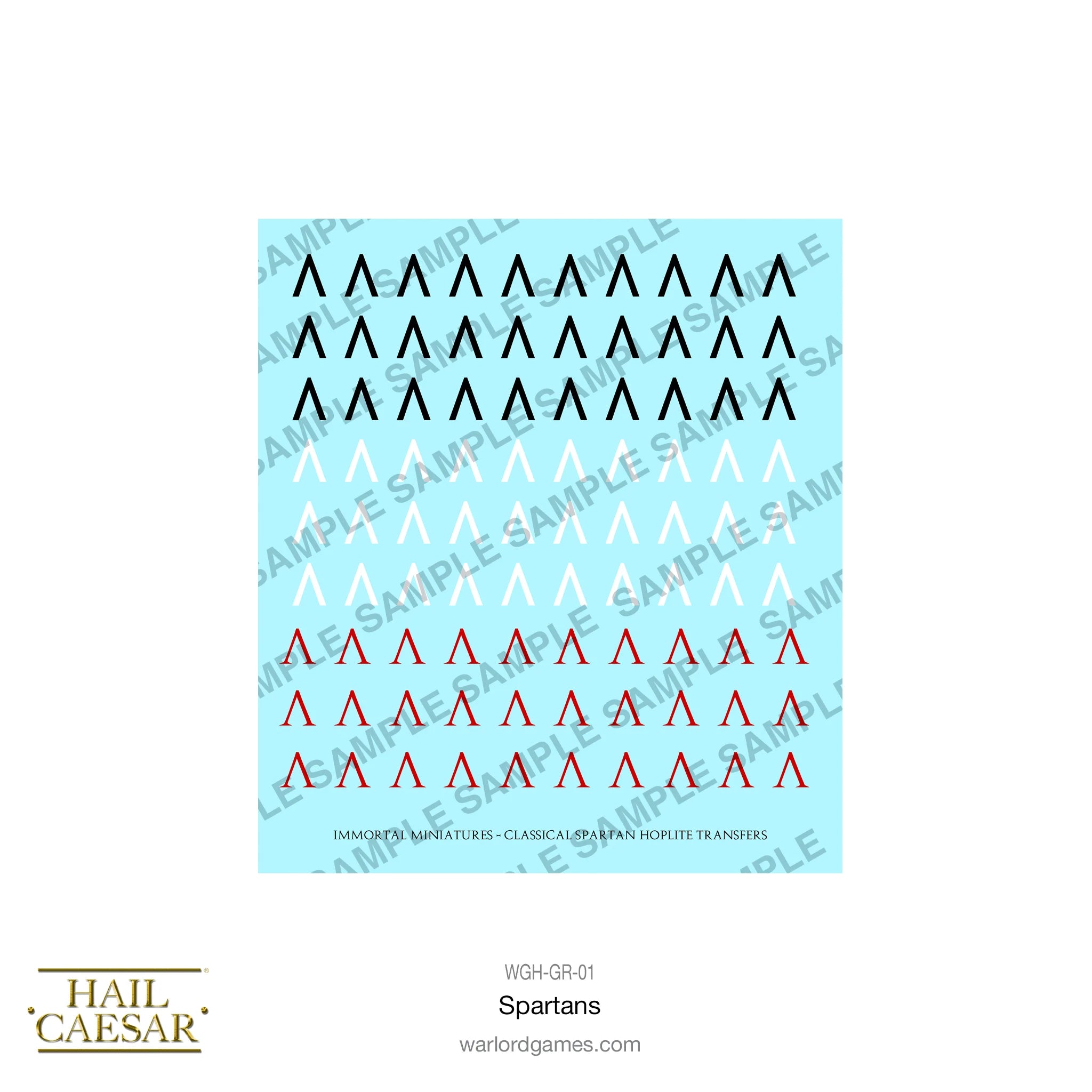 Hail Caesar | Spartans | 28mm Plastic Unit