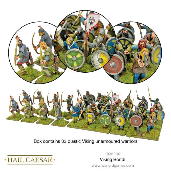 Hail Caesar | Viking Bondi | 28mm Plastic Unit