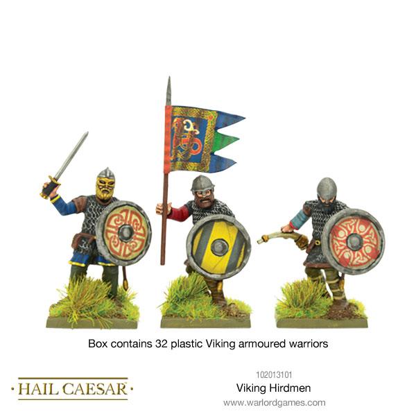 Hail Caesar | Viking Hirdmem | 28mm Plastic Unit