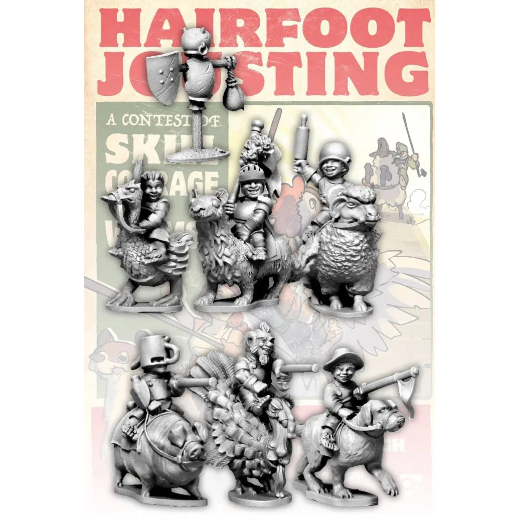 Hairfoot Jousting | Hairfoot Jousting Deal | 28mm Metal Unit