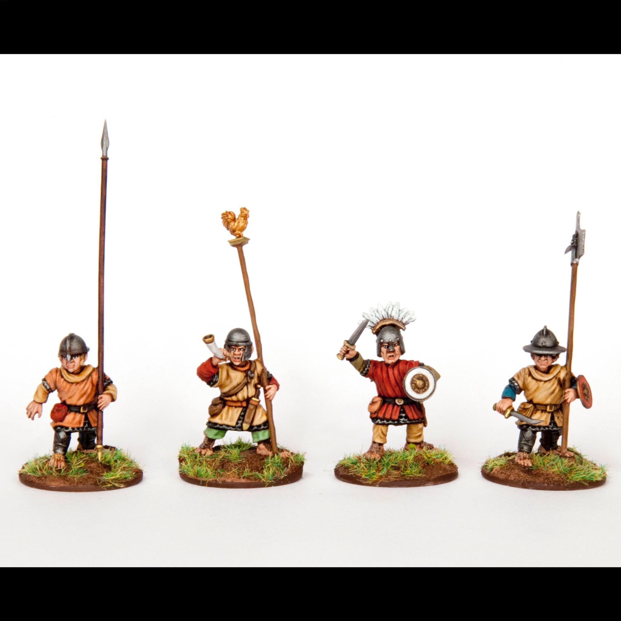 Classic Fantasy | Halfling Militia | Plastic Unit | Wargames Atlantic | Miniature Kingdoms