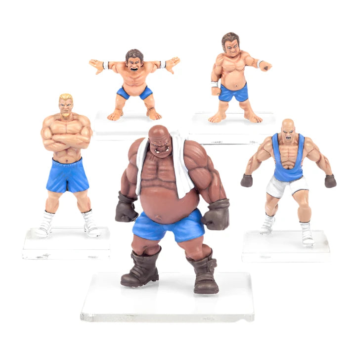 Rumbleslam | Team The Heavy Pounders | 28mm Resin Small Box | TTCombat | Miniature Kingdoms