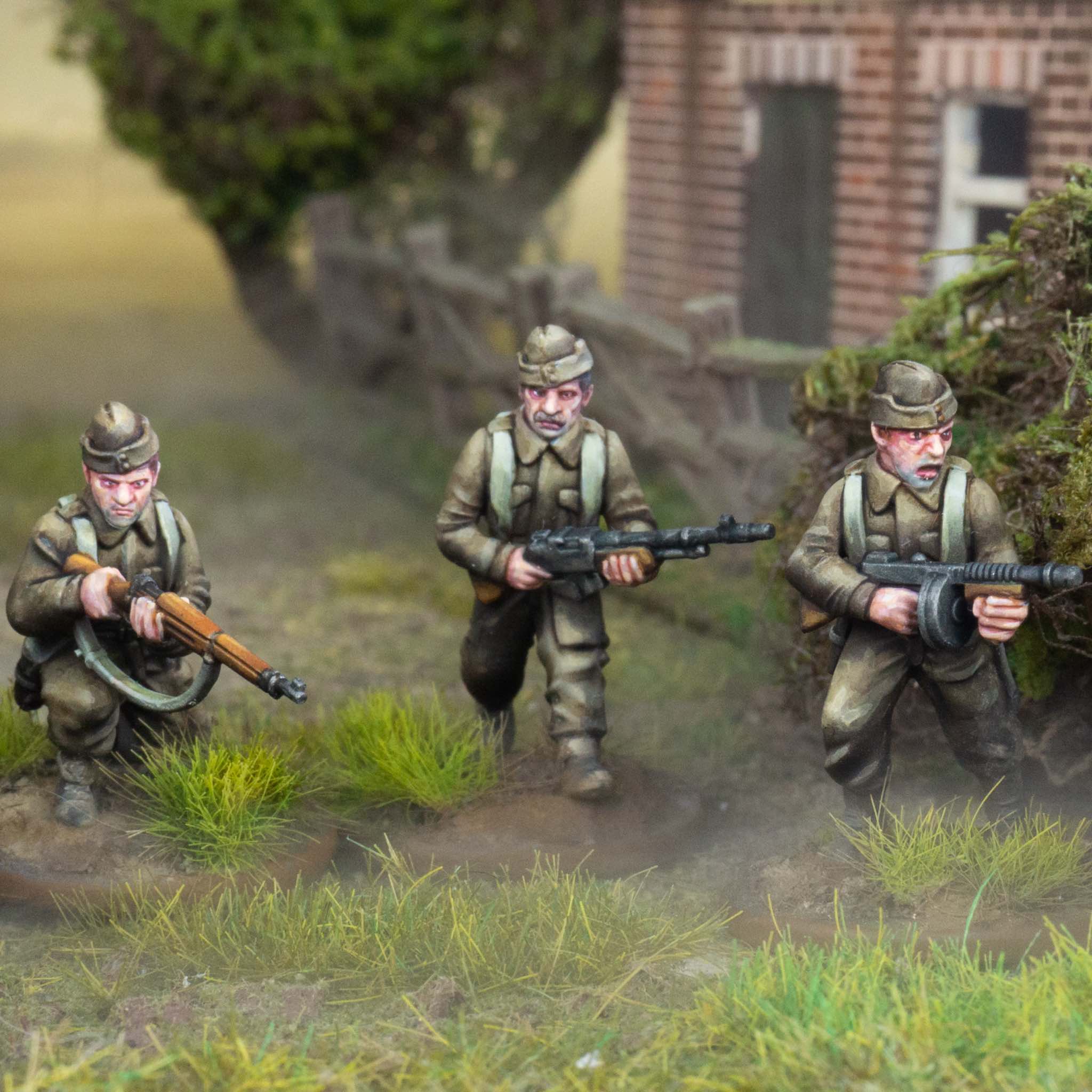 Worlds Ablaze | British Expeditionary Force | Plastic Unit | Wargames Atlantic | Miniature Kingdoms