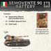 Flames of War | Italian Semovente 90 Battery | 15mm Resin / Metal Unit