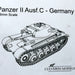 Culverin Models | Panzer II Ausf.C German Tank | 28mm Scale | 3d Printed Resin