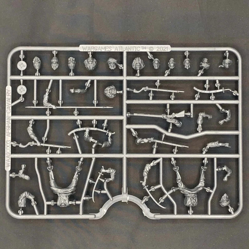 Wargames Atlantic | Imperial Conquests | Afghan Cavalry Riders | Single Sprue