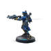 Infinity | 012 Bluecoat Adhesive Launcher | 28mm Metal Blister Pack