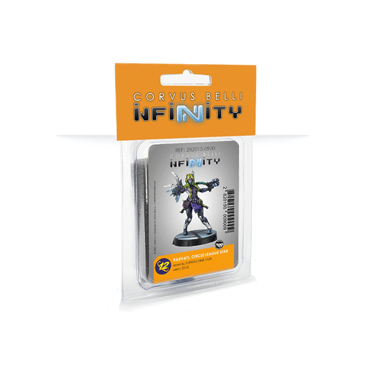 Infinity | 012 | Parvarti Circle League Star | 28mm Metal Blister Pack