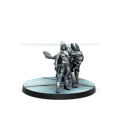 Infinity | Aleph | Andromeda, Sophistes of the Steel Phalanx Submachine gun | 28mm Metal Blister Pack