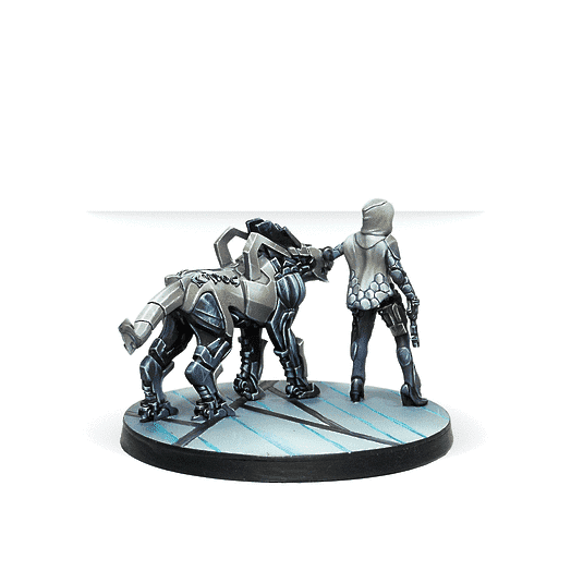 Infinity | Aleph | Andromeda, Sophistes of the Steel Phalanx Submachine gun | 28mm Metal Blister Pack