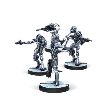 Infinity | Aleph | Dakini Tacbots | 28mm Metal Unit Box