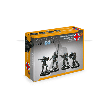 Infinity | Ariadna | Frontoviks Assault Separated Bat. | 28mm Metal Unit Box