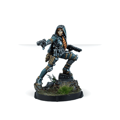 Infinity | Ariadna Uxia McNeill - Assault Pistol | 28mm Metal Blister Pack