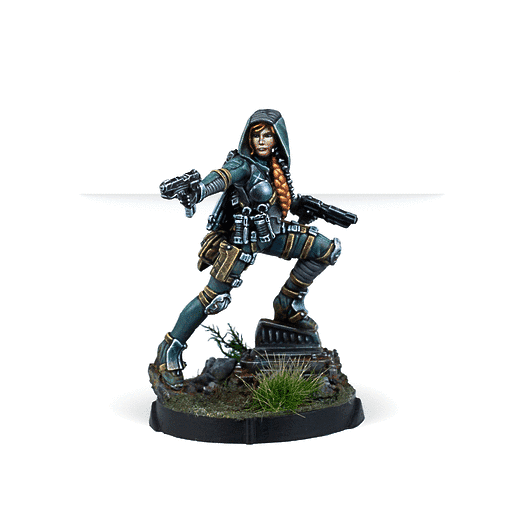 Infinity | Ariadna Uxia McNeill - Assault Pistol | 28mm Metal Blister Pack