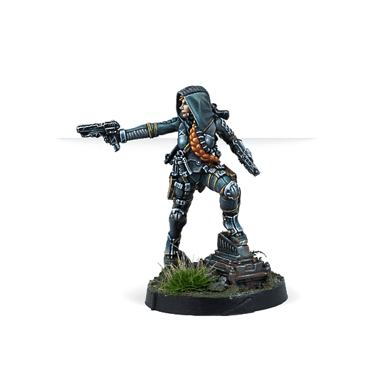 Infinity | Ariadna Uxia McNeill - Assault Pistol | 28mm Metal Blister Pack
