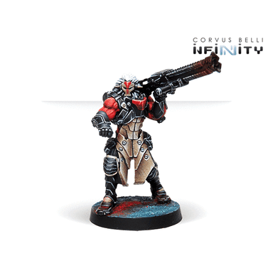 Infinity | Combined Army | Kurgats Regt of Assault Engineers Autocannon | 28mm Metal Unit Box