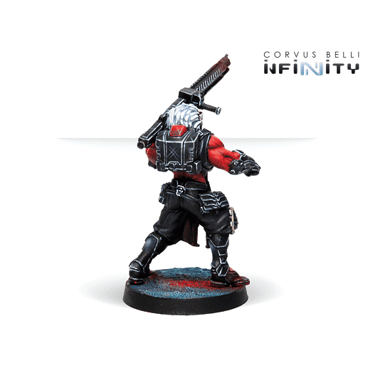 Infinity | Combined Army | Kurgats Regt of Assault Engineers Autocannon | 28mm Metal Unit Box