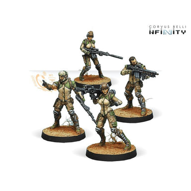 Infinity | Haqqislam | Ghulam Infantry | 28mm Metal Unit Box