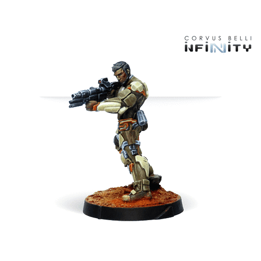 Infinity | Haqqislam Namurr Active Response Unit Spitfire | 28mm Metal Blister Pack