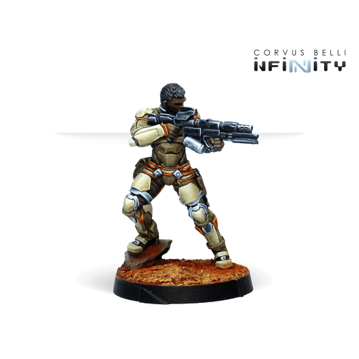 Infinity | Haqqislam Namurr Active Response Unit Spitfire | 28mm Metal Blister Pack