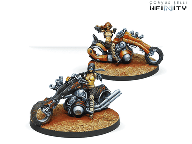 Infinity | Haqqislam | Nazarova Twins - Kum Enforcers | 28mm Metal Unit Box