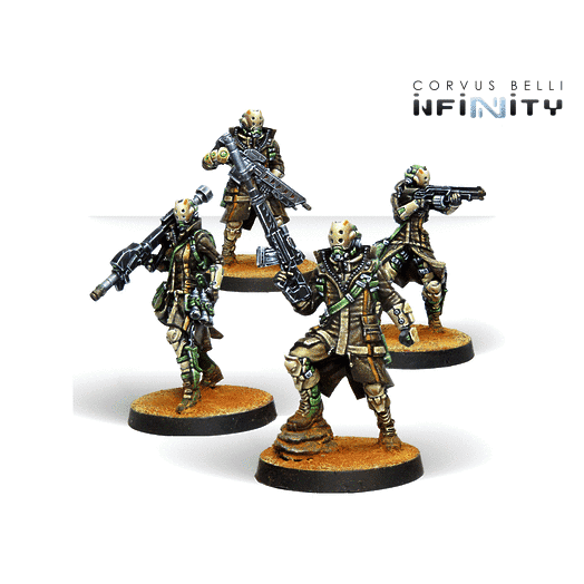 Infinity | Haqqislam | Zhayedan Intervention Troops | 28mm Metal Unit Box