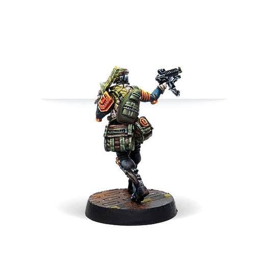 Infinity | NA2 Cube Jagers Mercenary Recoverers | 28mm Metal Blister Pack