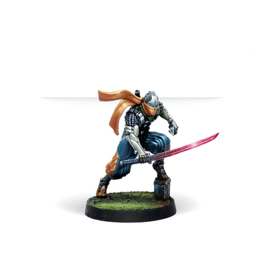 Infinity | NA2 | Saito Togan, Mercenary Ninja Combi Rifle | 28mm Metal Blister Pack