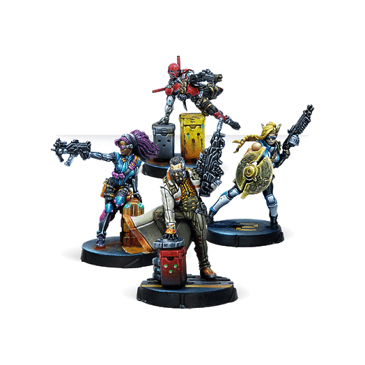 Infinity | NA2 | Soldiers of Fortune| 28mm Metal Unit Box