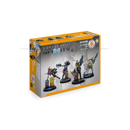 Infinity | NA2 | Soldiers of Fortune| 28mm Metal Unit Box
