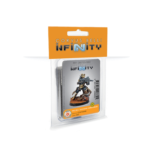 Infinity | NA2 Wild Bill, Legendary Gunslinger | 28mm Metal Blister Pack