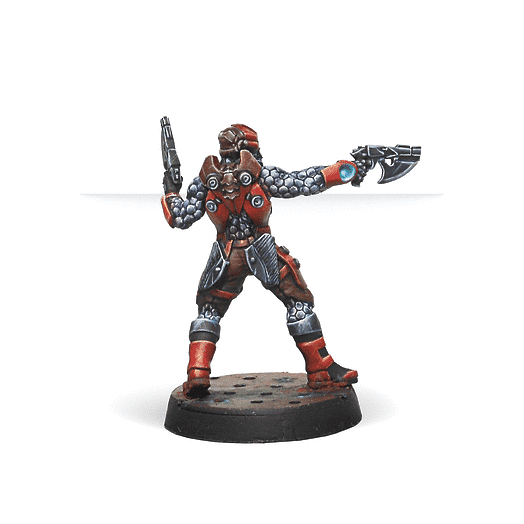 Infinity | Nomads Gecko Pilot| 28mm Resin Blister Pack