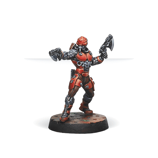 Infinity | Nomads Gecko Pilot| 28mm Resin Blister Pack