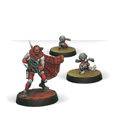 Infinity | Nomads Moran Maasai Hunter Shotgun| 28mm Metal Blister Pack